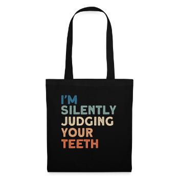 Dentist Dental Gift Medical Student Dentist - Tote Bag - black - Front