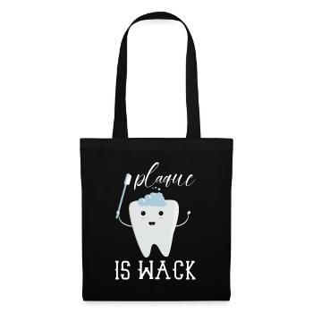 Zahnarzt Dental Geschenk Medizinstudent Zahnarzt - Stoffbeutel - Schwarz - Vorne