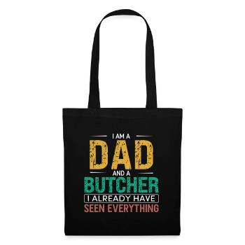 Butcher Gift Butcher Butcher Master Butcher - Tote Bag - black - Front