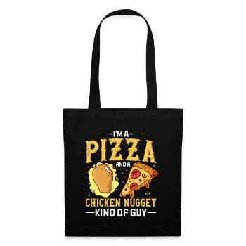 Pizza Food Pizzeria Pizza slice Pizza maker - Tote Bag - black - Front