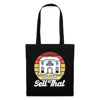 Real Estate Agent Broker Profession Real Estate - Tote Bag - black - Front