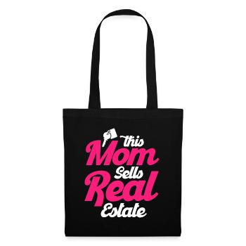 Real Estate Agent Broker Profession Real Estate - Tote Bag - black - Front