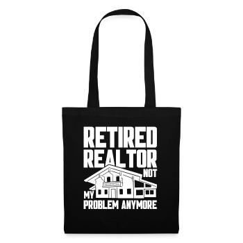 Real Estate Agent Broker Profession Real Estate - Tote Bag - black - Front
