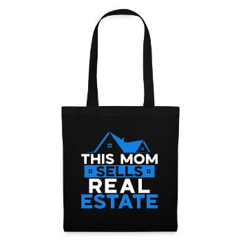 Real Estate Agent Broker Profession Real Estate - Tote Bag - black - Front