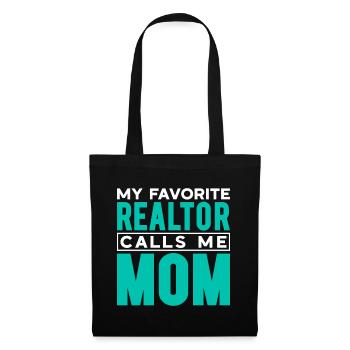 Real Estate Agent Broker Profession Real Estate - Tote Bag - black - Front