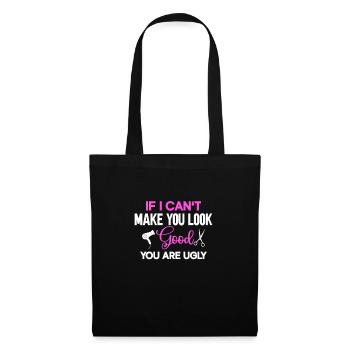Hairdresser Saying Gift Hair Salon Hairdresser - Tote Bag - black - Front