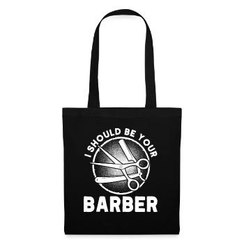 Hairdresser Saying Gift Hair Salon Hairdresser - Tote Bag - black - Front