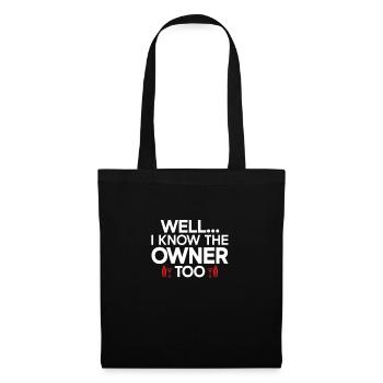 Barkeeper Geschenk Mixologist Spruch Bar - Stoffbeutel - Schwarz - Vorne