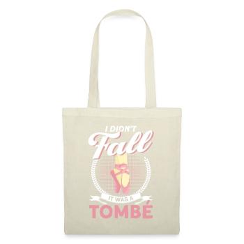 Ballet ballerine danseuse ballet - Sac en tissu - nature - Devant