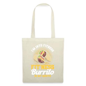 Burrito Taco Mexique Nourriture Fan Burrito Manger - Sac en tissu - nature - Devant