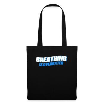 Schwimmen Geschenk Schwimmer Spruch Schwimmen - Stoffbeutel - Schwarz - Vorne