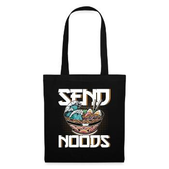 Ramen Noodle Lovers Chopsticks Japanese Noodle - Tote Bag - black - Front