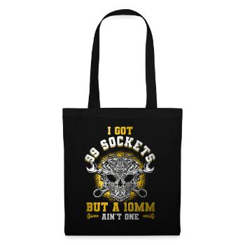 Mechanic garage gift for mechanics - Tote Bag - black - Front
