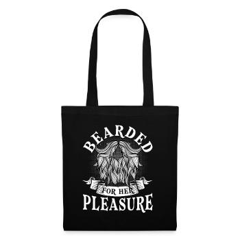 Barbes Dire Barbe Drôle Barbe Cadeau Barbe - Sac en tissu - noir - Devant