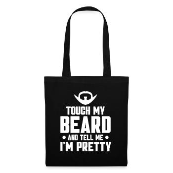 Barbes Dire Barbe Drôle Barbe Cadeau Barbe - Sac en tissu - noir - Devant