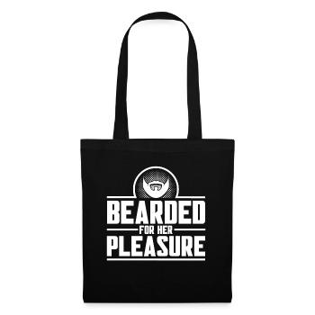 Barbes Dire Barbe Drôle Barbe Cadeau Barbe - Sac en tissu - noir - Devant