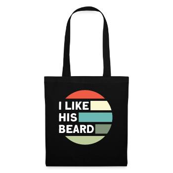 Barbes Dire Barbe Drôle Barbe Cadeau Barbe - Sac en tissu - noir - Devant