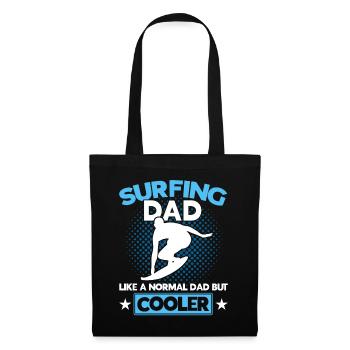 Surf Sport Planche de surf Ocean Sunshine Surfer - Sac en tissu - noir - Devant