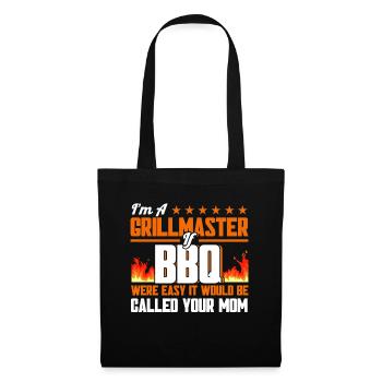 Bbq Grilling Meat Lover Grill Party Food Bbq - Tote Bag - black - Front
