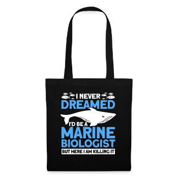Marine Biologist Ocean Gift Marine Biology - Tote Bag - black - Front