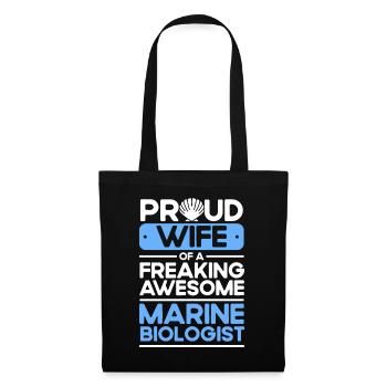 Marine Biologist Ocean Gift Marine Biology - Tote Bag - black - Front