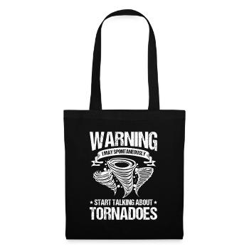 Meteorologist Quote Gift Meteorology - Tote Bag - black - Front