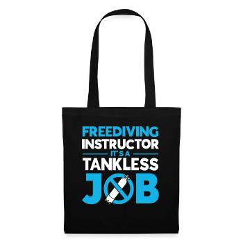 Scuba Diving Gift Underwater Scuba Diver - Tote Bag - black - Front