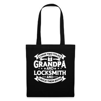 Locksmith Lock Picking Employee Locksmith - Tote Bag - black - Front