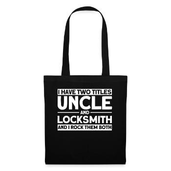 Locksmith Lock Picking Employee Locksmith - Tote Bag - black - Front