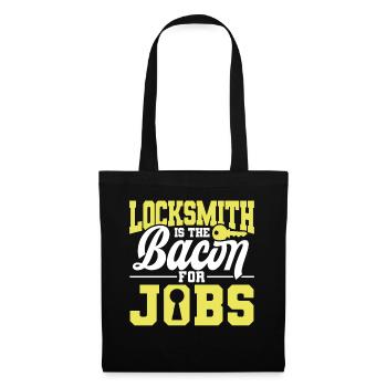 Locksmith Lock Picking Employee Locksmith - Tote Bag - black - Front