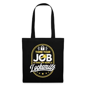 Locksmith Lock Picking Employee Locksmith - Tote Bag - black - Front
