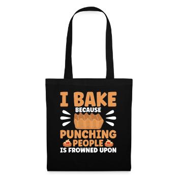Bread Baking Gift Bakery Quote Baker - Tote Bag - black - Front