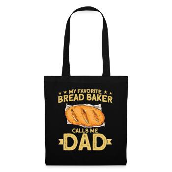 Bread Baking Gift Bakery Quote Baker - Tote Bag - black - Front