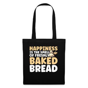 Bread Baking Gift Bakery Quote Baker - Tote Bag - black - Front