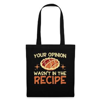 Bread Baking Gift Bakery Quote Baker - Tote Bag - black - Front