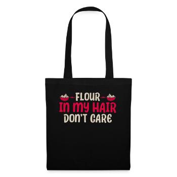 Bread Baking Gift Bakery Quote Baker - Tote Bag - black - Front