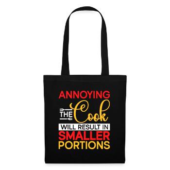 Chef Quote Gift Funny Chef - Tote Bag - black - Front