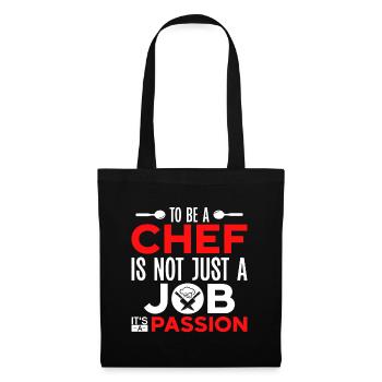 Chef Quote Gift Funny Chef - Tote Bag - black - Front