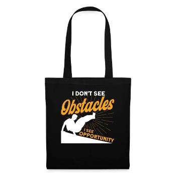 Parkour Cadeau Freerunning Parkour Runner - Sac en tissu - noir - Devant