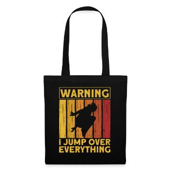 Parkour Gift Freerunning Parkour Runner - Tote Bag - black - Front