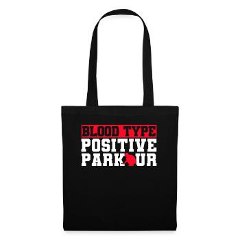 Parkour Gift Freerunning Parkour Runner - Tote Bag - black - Front