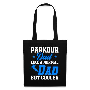 Parkour Cadeau Freerunning Parkour Runner - Sac en tissu - noir - Devant