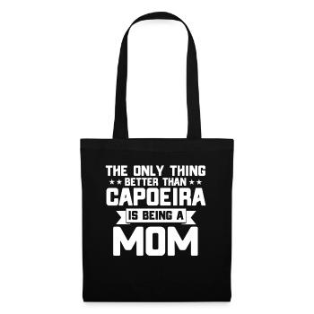 Capoeira Cadeau Brésil Arts Martiaux Capoeira - Sac en tissu - noir - Devant