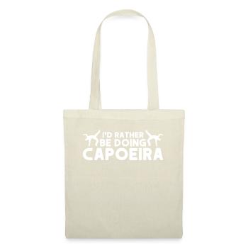 Capoeira Cadeau Brésil Arts Martiaux Capoeira - Sac en tissu - nature - Devant