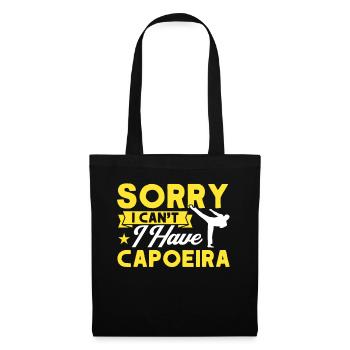Capoeira Cadeau Brésil Arts Martiaux Capoeira - Sac en tissu - noir - Devant