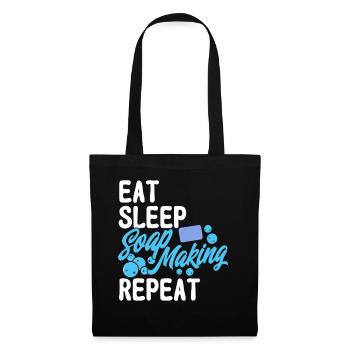 Soap Making Gift Homemade Soap Maker - Tote Bag - black - Front