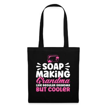Soap Making Gift Homemade Soap Maker - Tote Bag - black - Front