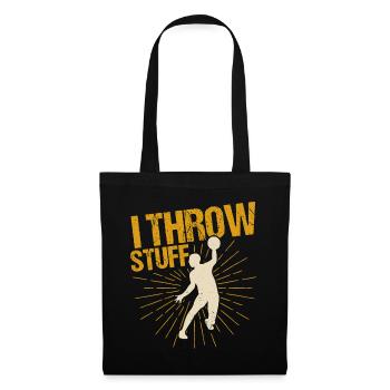 Dodgeball Player Gift Ball Games Dodgeball - Tote Bag - black - Front