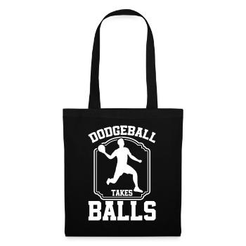 Dodgeball Player Gift Ball Games Dodgeball - Tote Bag - black - Front