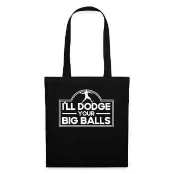 Dodgeball Player Gift Ball Games Dodgeball - Tote Bag - black - Front